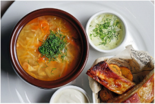 Тверская кухня — Пивной паб "Старый чемодан" — фото