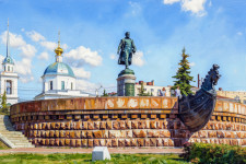 Памятники — Памятник Афанасию Никитину — фото
