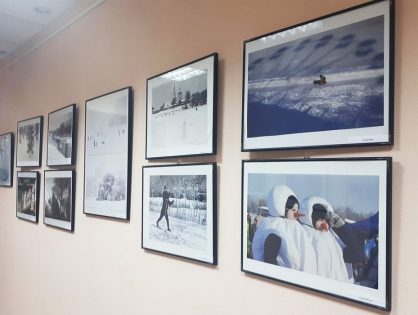В выставочном зале Центральной городской библиотеки им. А.И. Герцена - фотовыставка «Новогодний калейдоскоп»